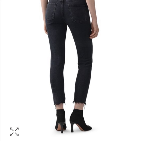 Agolde Toni Mid-Rise Straight Jeans- NWT - Picture 2 of 2